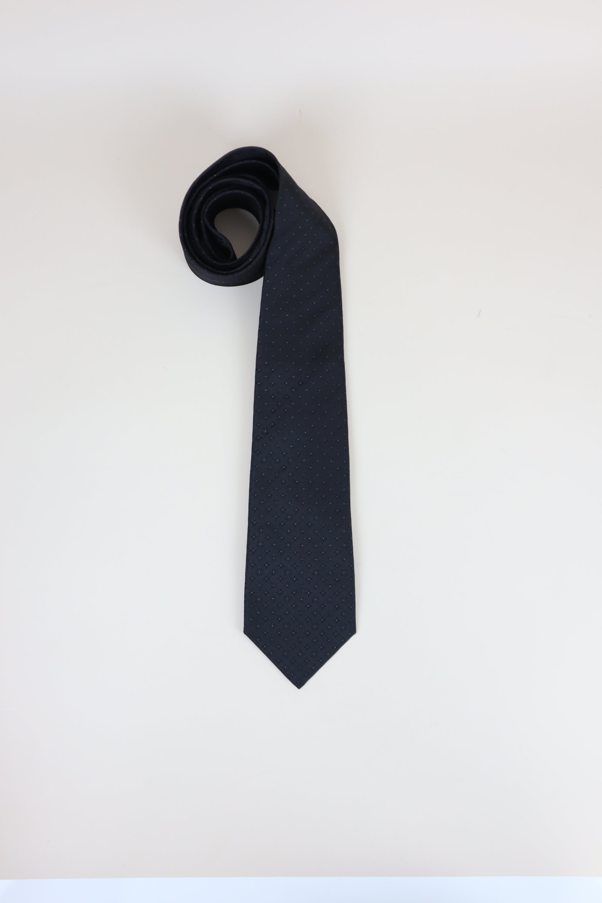 Louis Vuitton Black Monogram Necktie