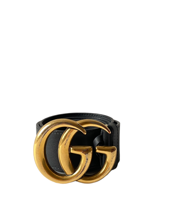 Gucci Black GG Belt 40