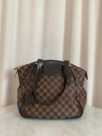 Louis Vuitton Damier Ebene Verona MM Shoulder Bag