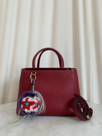 Fendi Red For All 2 jour Bag