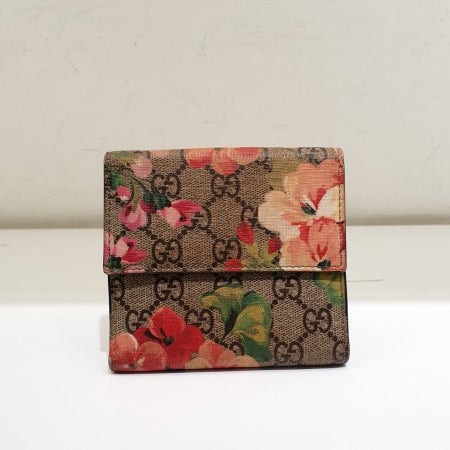 Gucci Multicolor GG Monogram Supreme Blooms Wallet