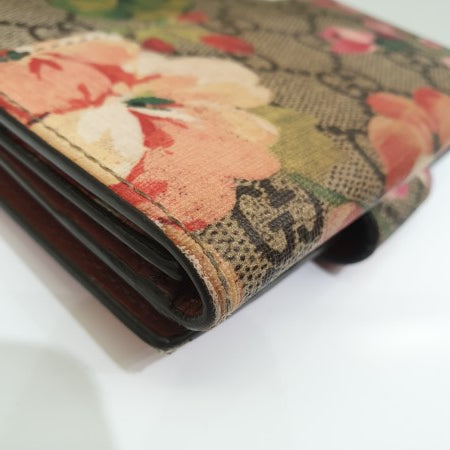 Gucci Multicolor GG Monogram Supreme Blooms Wallet