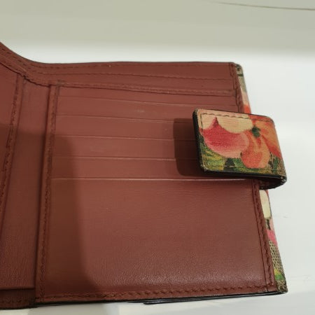 Gucci Multicolor GG Monogram Supreme Blooms Wallet