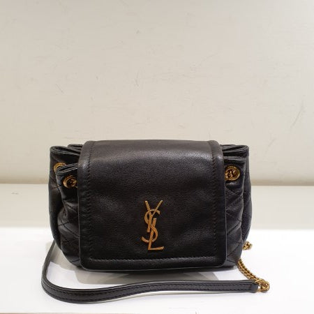 YSL Black Nolita Mini Crossbody Bag