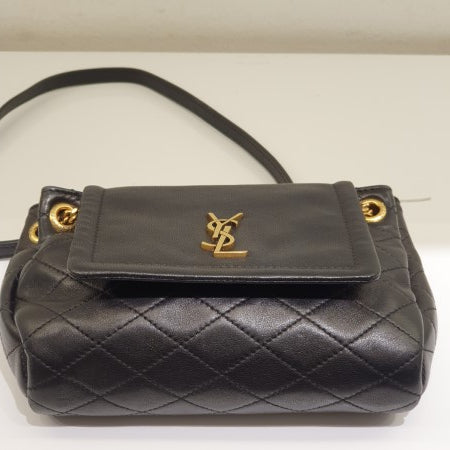 YSL Black Nolita Mini Crossbody Bag