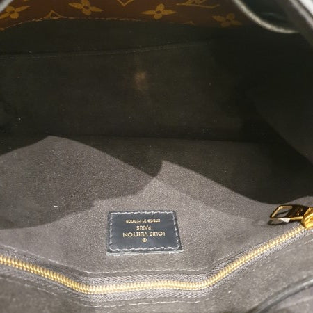 Louis Vuitton Monogram Black One Handle MM Bag