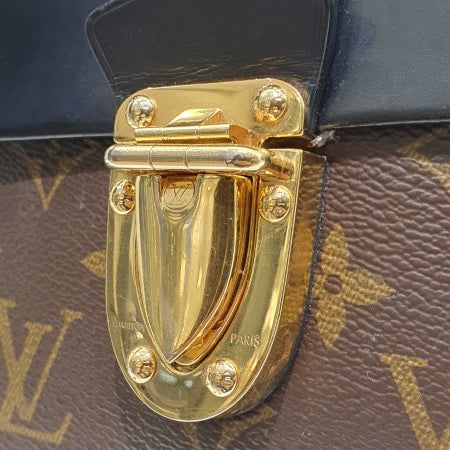 Louis Vuitton Monogram Black One Handle MM Bag