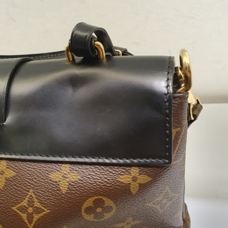 Louis Vuitton Monogram Black One Handle MM Bag