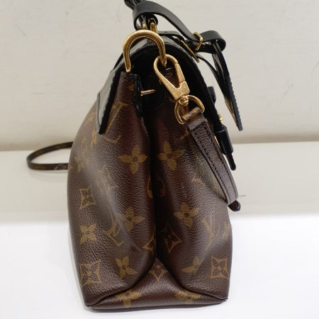 Louis Vuitton Monogram Black One Handle MM Bag