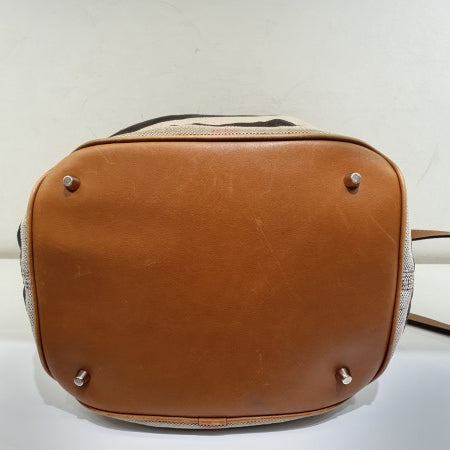 Burberry Camel House Check Bucket Bag