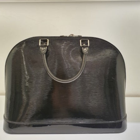 Louis Vuitton Black Electric Alma GM Bag