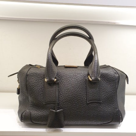 Burberry Black Orchard Tote Boston Large Bag