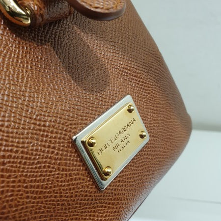 Dolce & Gabbana Brown Boston Bag