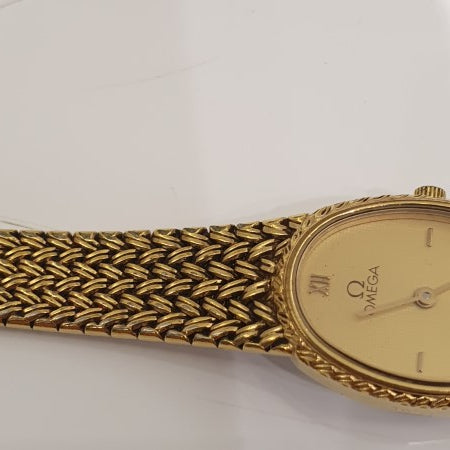 Omega Gold Plated De Ville Round Watch