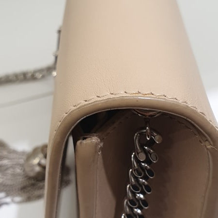 YSL Beige Kate Tassel WOC