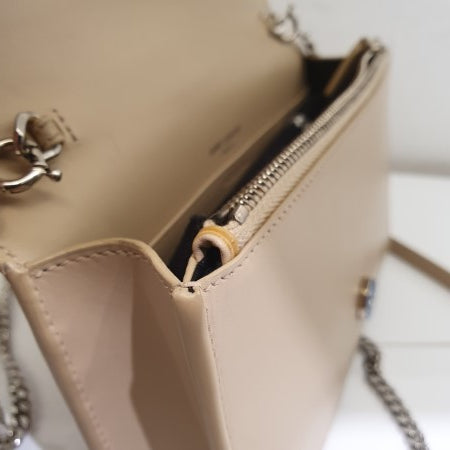 YSL Beige Kate Tassel WOC