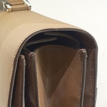 Prada Brown Large Suitcase