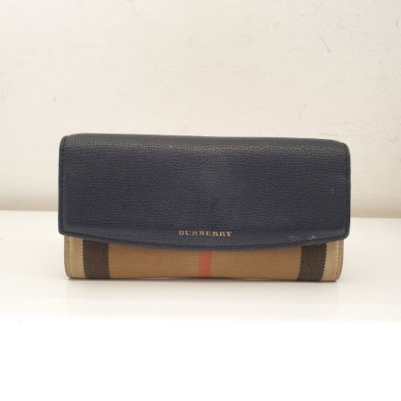 Burberry House Check Porter Continental Wallet