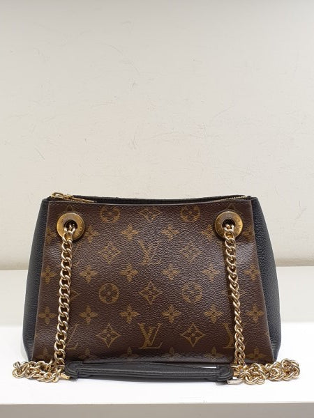 Louis Vuitton Monogram Black Surene Bb Bag