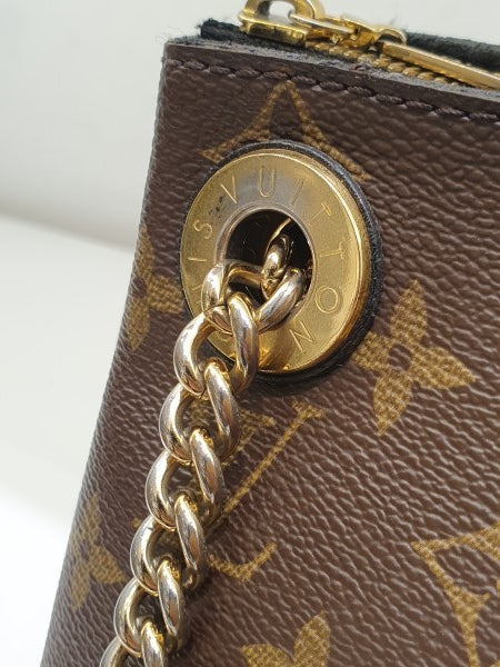 Louis Vuitton Monogram Black Surene Bb Bag