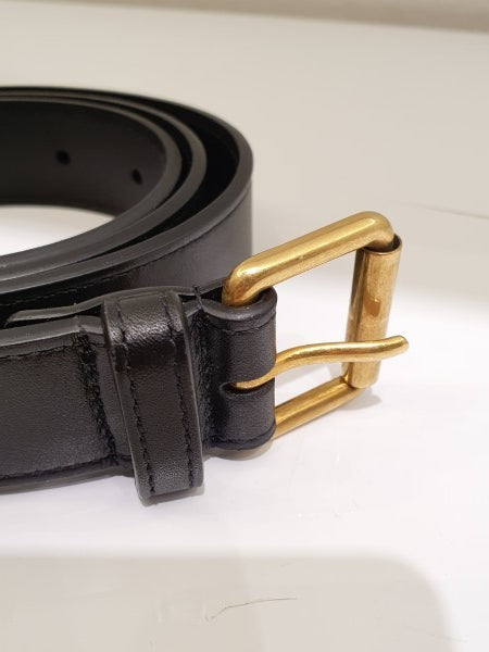 Gucci Black GG Marmont Belt Bag