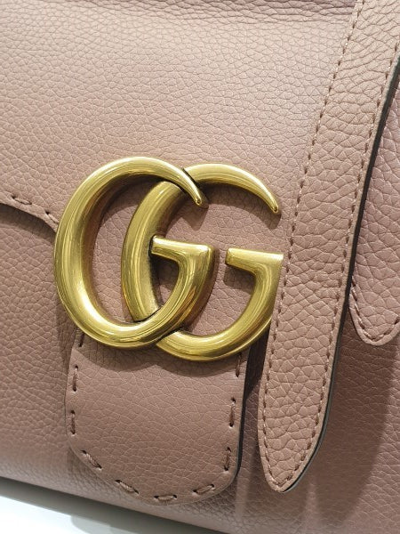 Gucci Pink Marmont Top Handle Bag