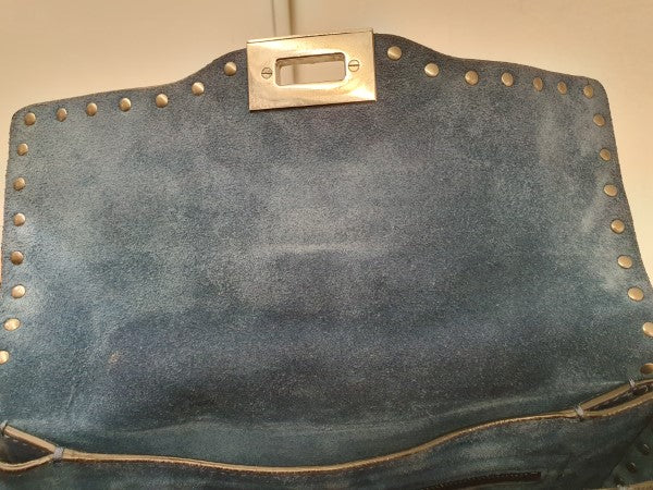 Valentino Blue Rockstud Bag