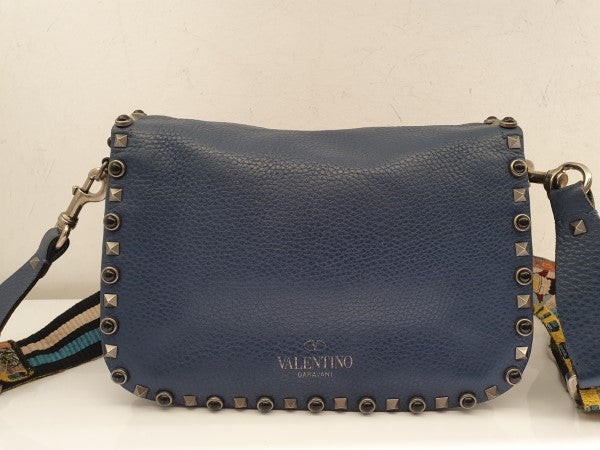Valentino Blue Rockstud Bag