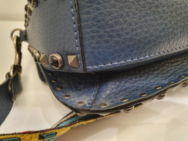 Valentino Blue Rockstud Bag