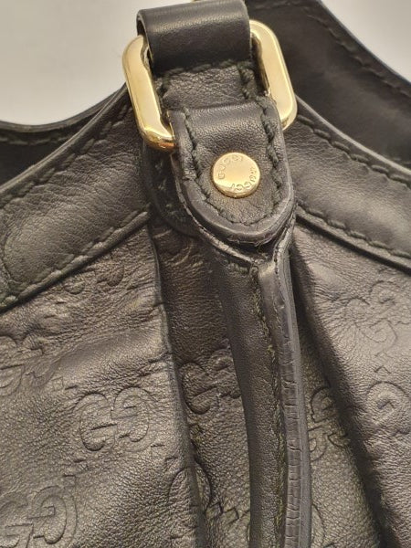 Gucci Black GG Sukey Tote Bag