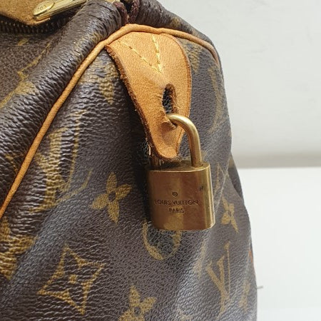 Louis Vuitton Monogram Speedy 30 Bag