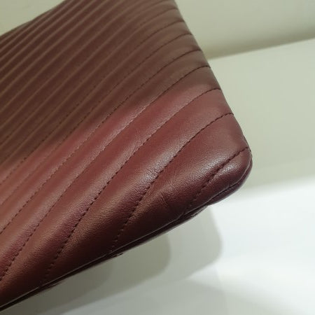 YSL Burgundy Cassandre Pouch