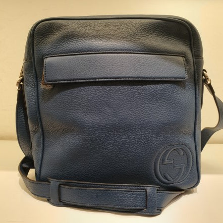 Gucci Blue Men Crossbody Bag