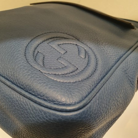 Gucci Blue Men Crossbody Bag