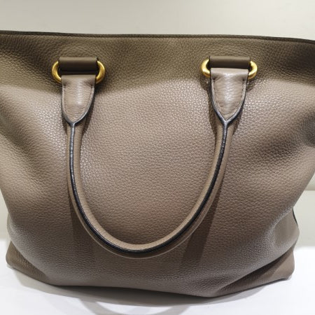 Prada Caffe Vitello Daino Tote Bag