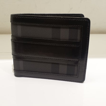 Burberry Black House Check Wallet