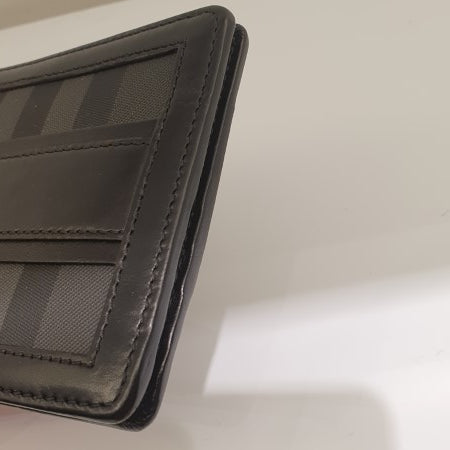 Burberry Black House Check Wallet