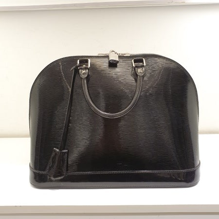 Louis Vuitton Black Alma GM Bag