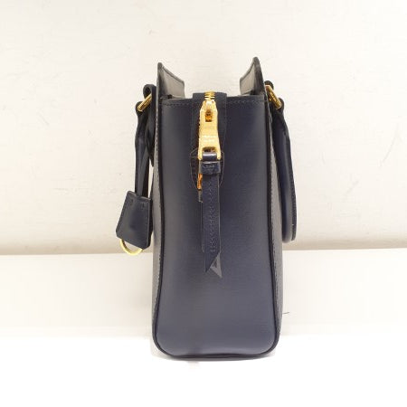 Prada Dark Blue Tote Bag