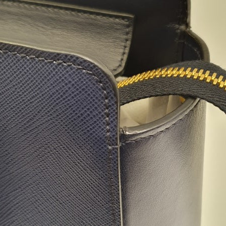 Prada Dark Blue Tote Bag