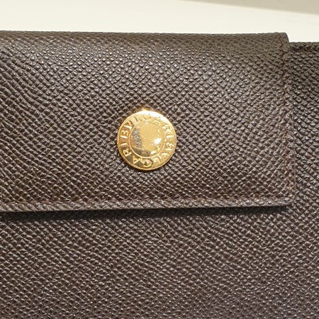 Bvlgari Dark Brown Wallet