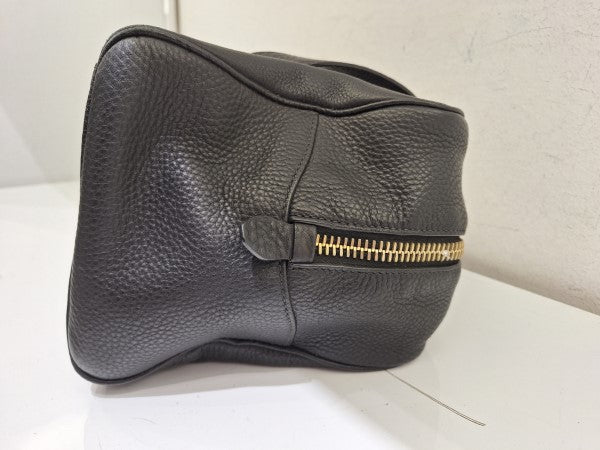 Prada Black Vitello Daino Satchel Shoulder Bag