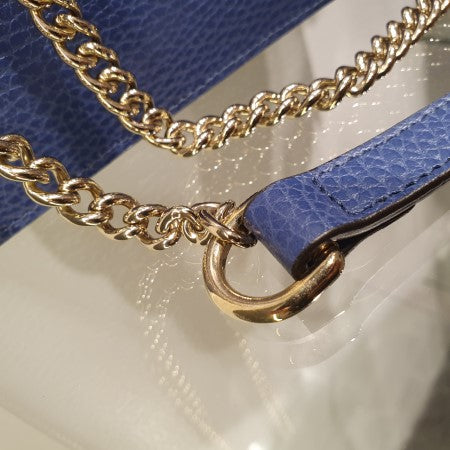 Gucci Blue Interlocking Medium Bag