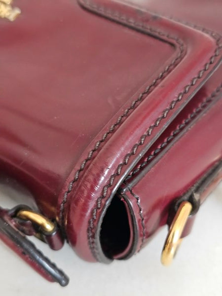 Prada Dark Red Crossbody Bag