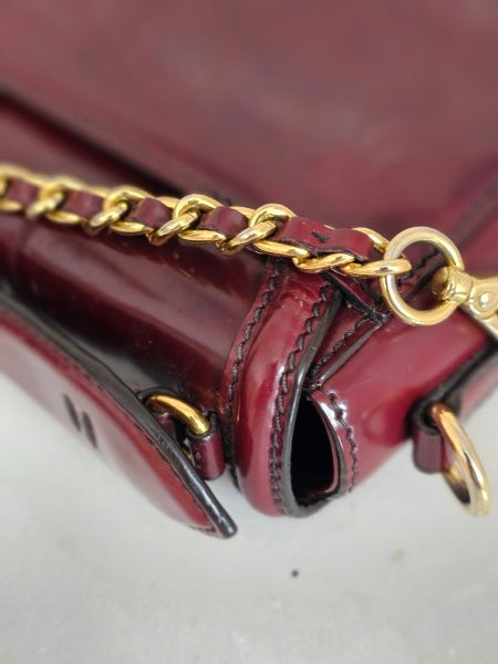 Prada Dark Red Crossbody Bag