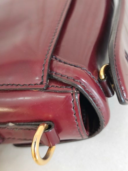 Prada Dark Red Crossbody Bag