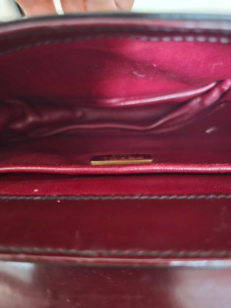 Prada Dark Red Crossbody Bag