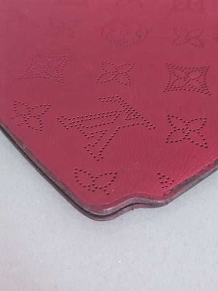 Louis Vuitton Red Monogram Mahina ipad Mini Soft Case