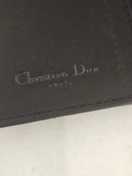 Christian Dior Black Lady Dior Mini Wallet