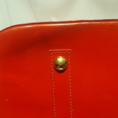 Louis Vuitton Red Monogram Vernis Alma GM Bag